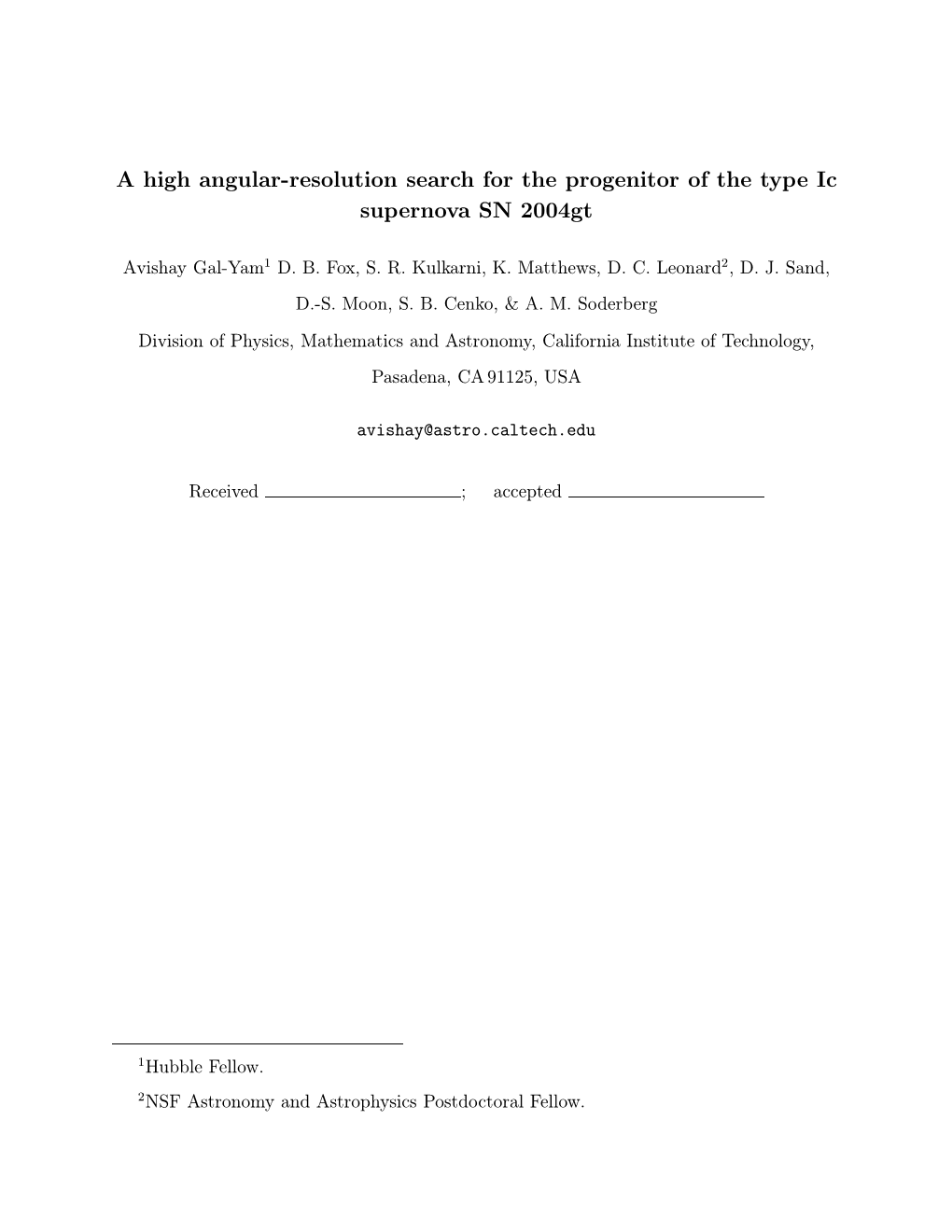 A High Angular-Resolution Search for the Progenitor of the Type Ic Supernova SN 2004Gt