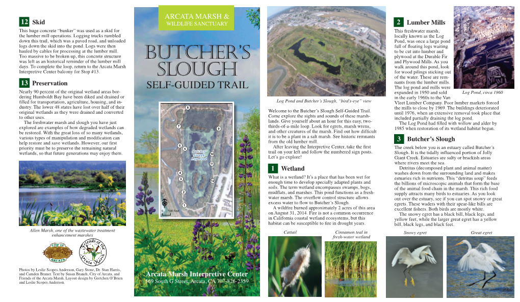 Butcher's Slough Self-Guided Trail