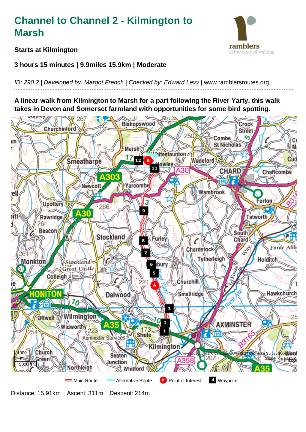 Kilmington to Marsh