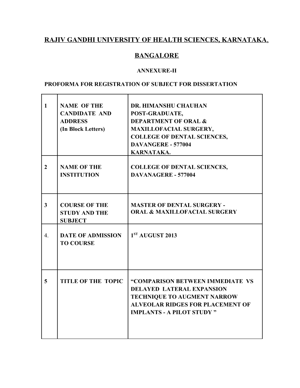 Rajiv Gandhi University of Health Sciences, Karnataka s38