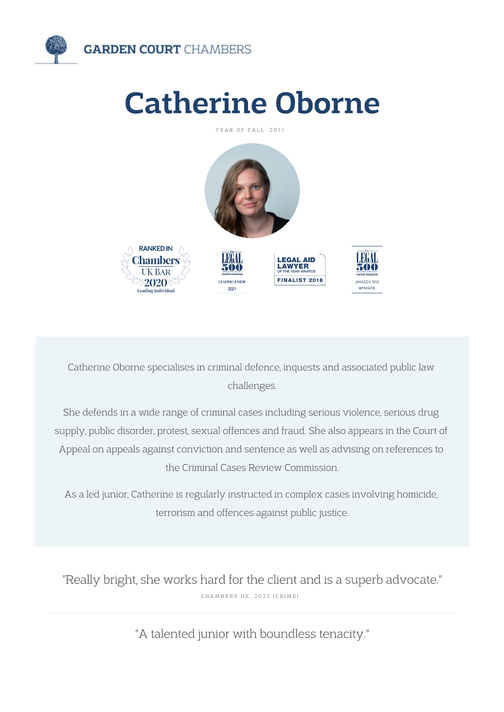 Catherine Oborne