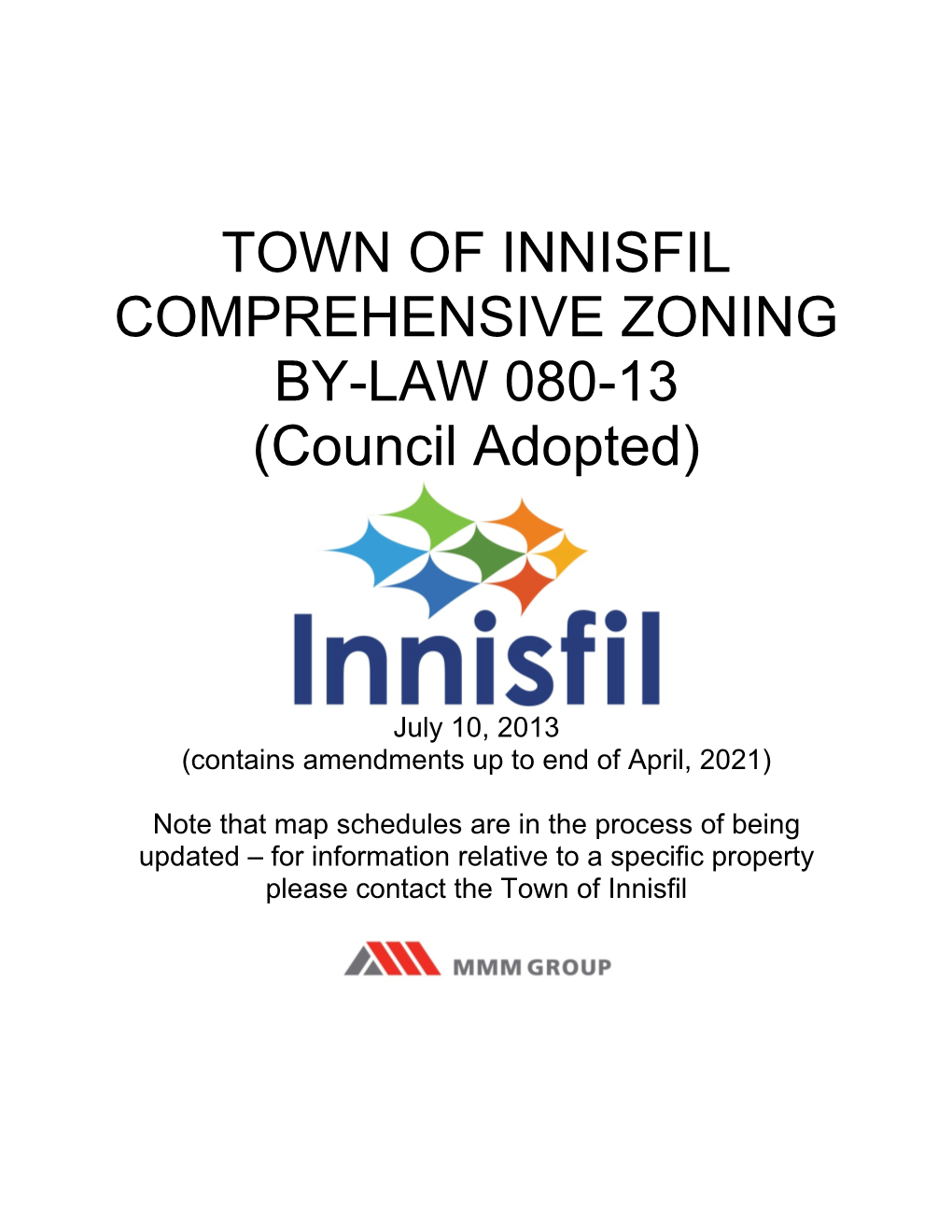 Zoning By-Law 080-13