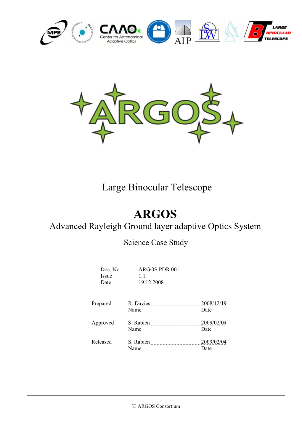 ARGOS Advanced Rayleigh Ground Layer Adaptive Optics System