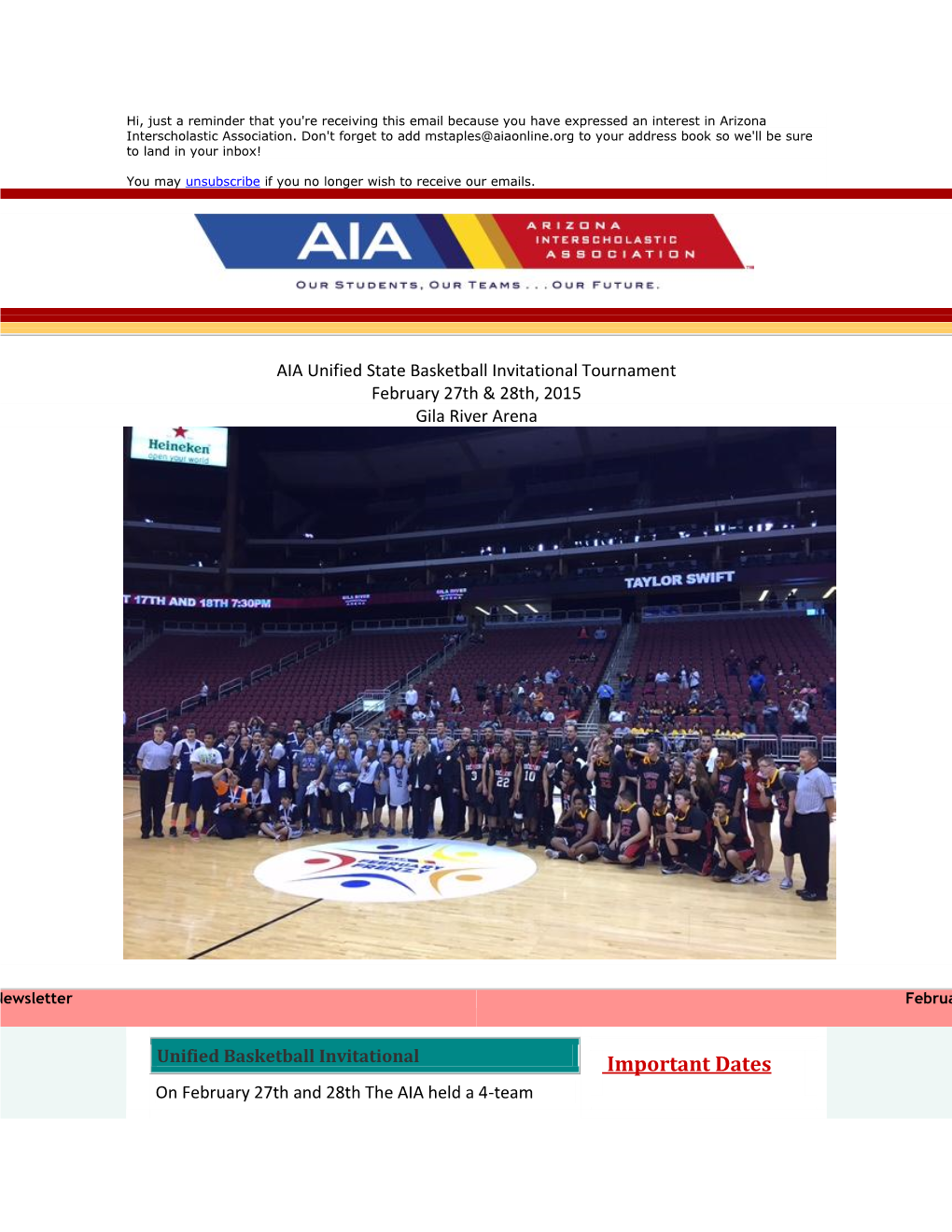 AIA Newsletter