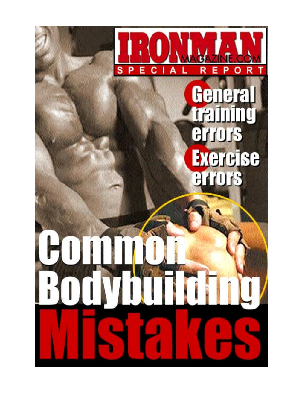 Common Bodybuilding Mistakes to Avoid by Jerry Brainum
