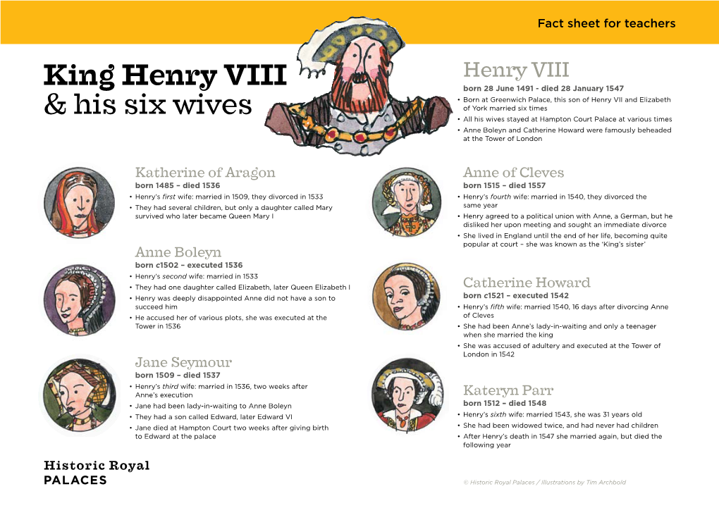 King Henry VIII & His Six Wives