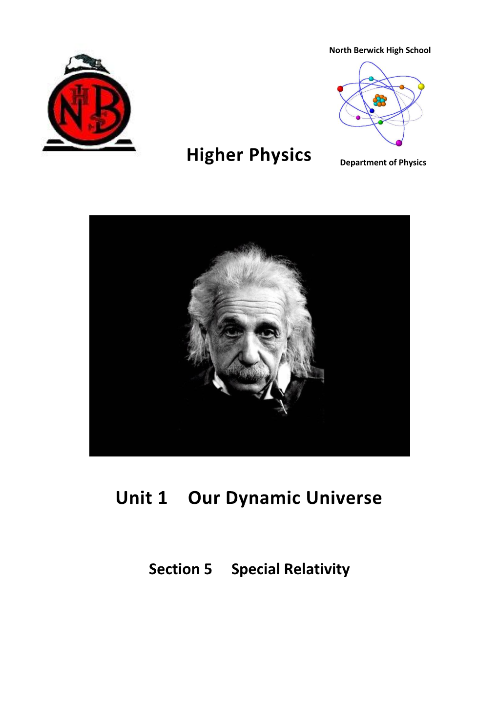 Section 5 Special Relativity