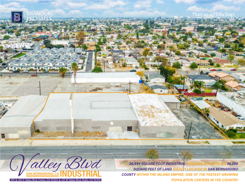 A 28,444 Square Foot Industrial Building Situated