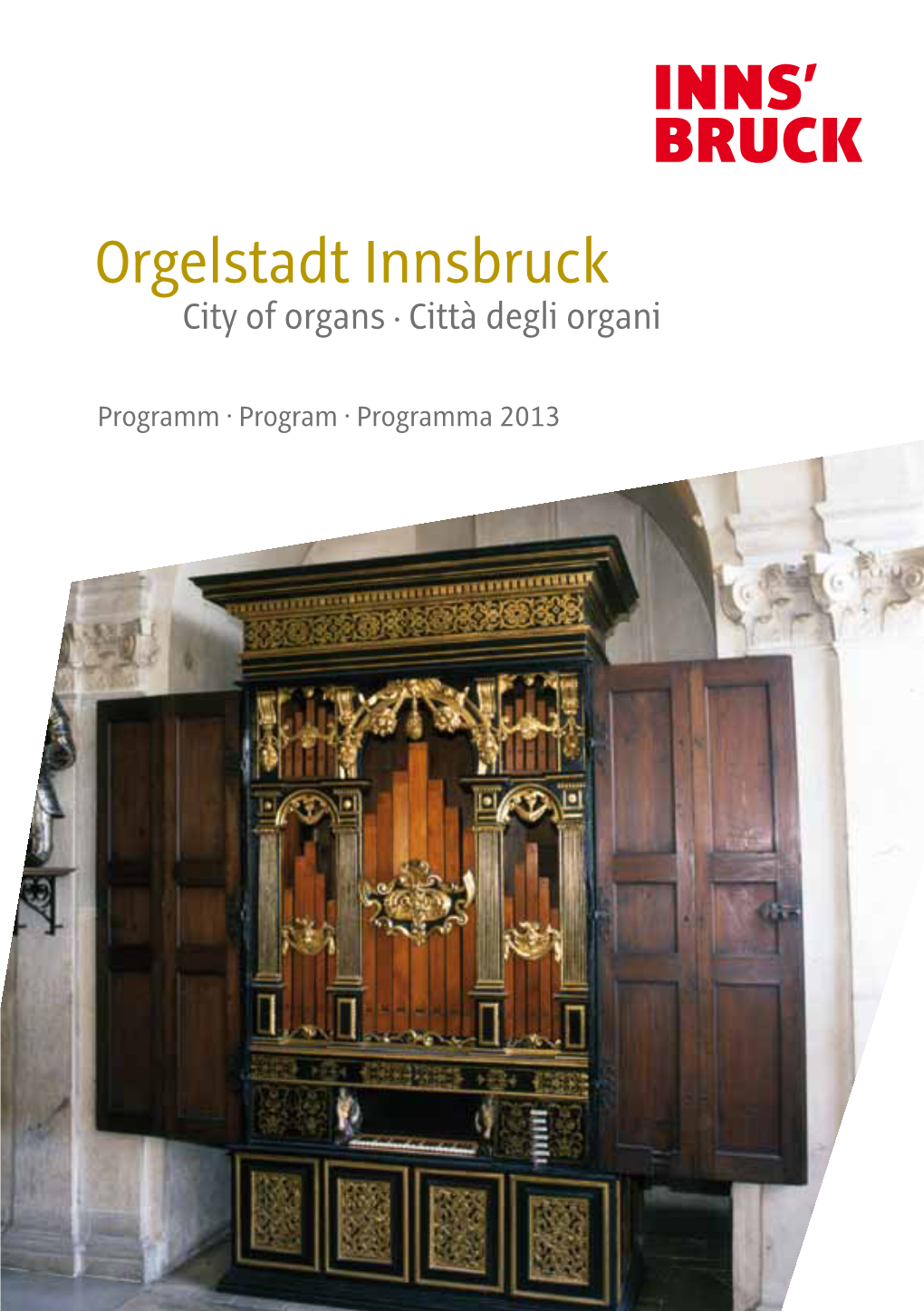 Orgelstadt Innsbruck City of Organs