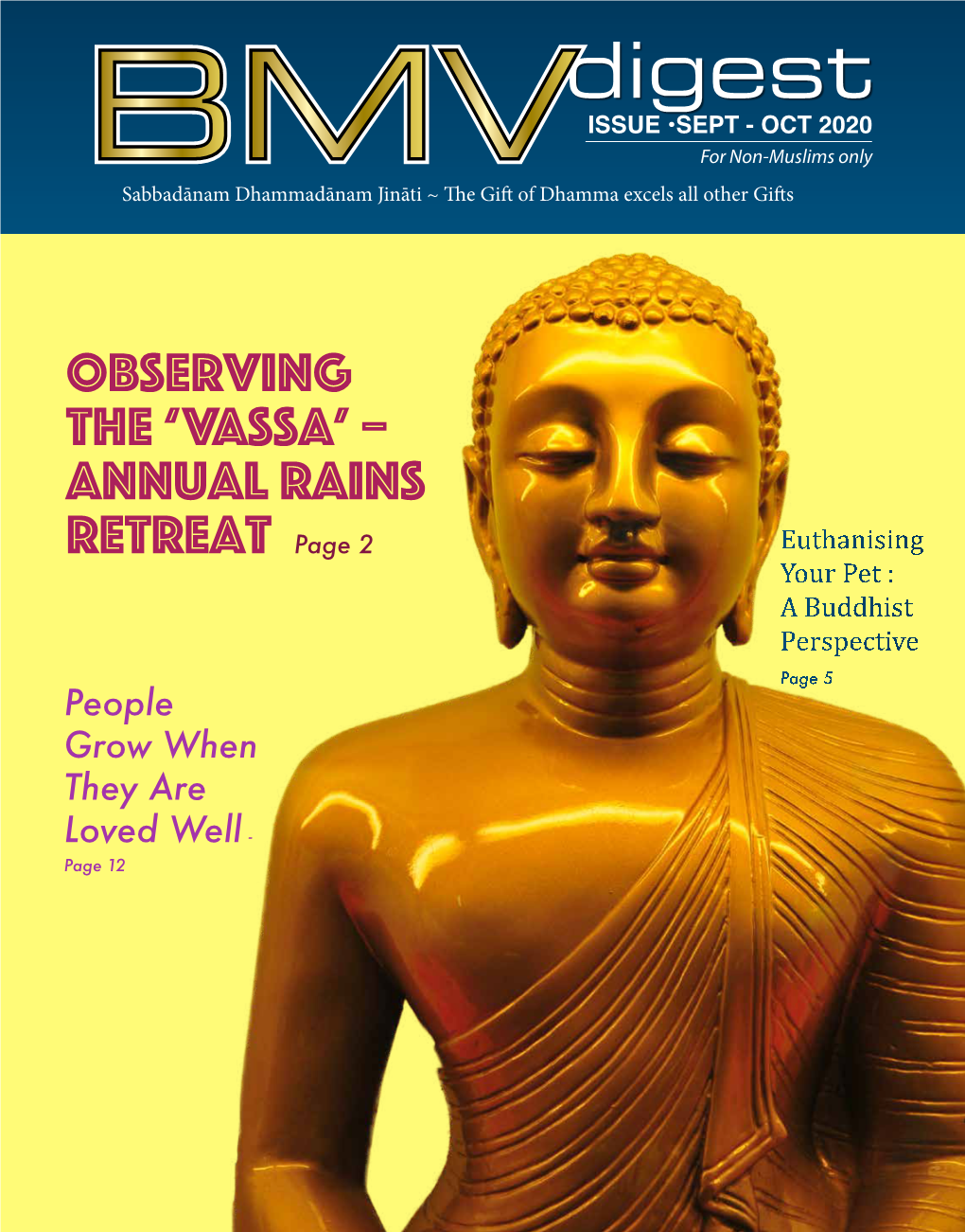 Observing the 'Vassa' – Annual Rains Retreat Page 2