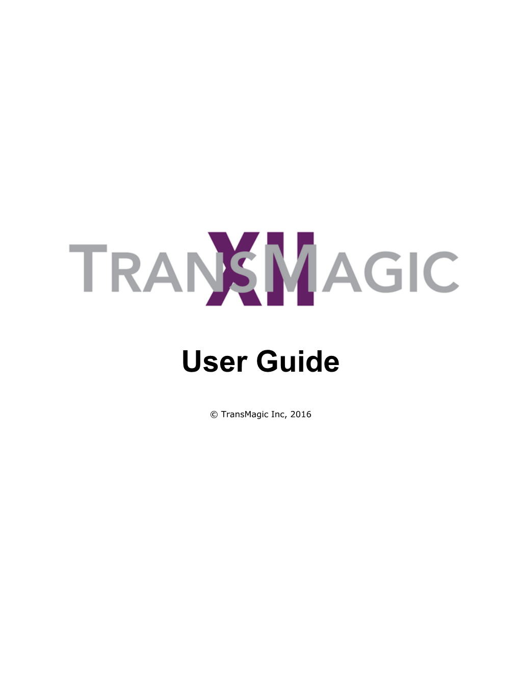 Transmagic R12 User Guide