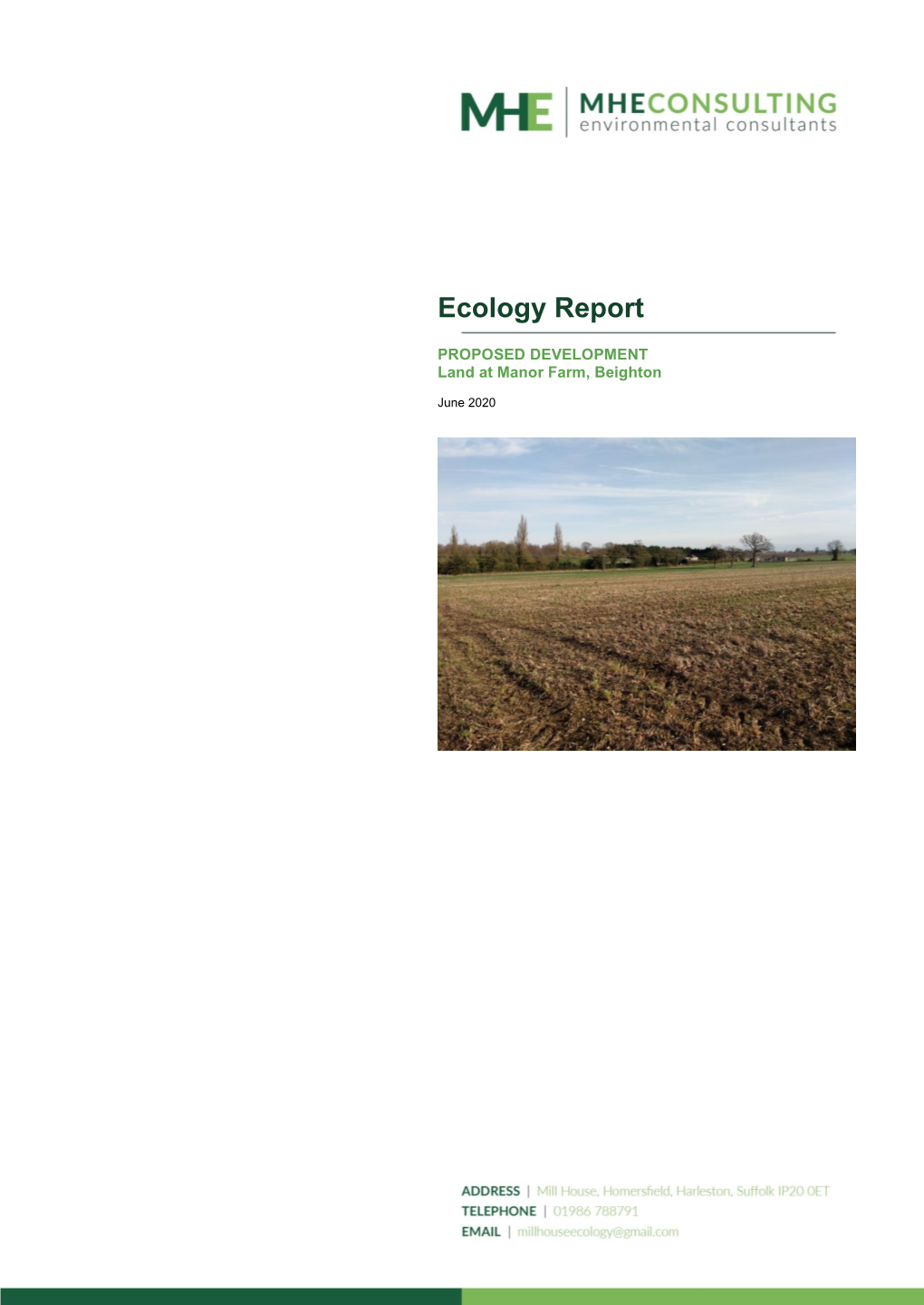 Ecology Report