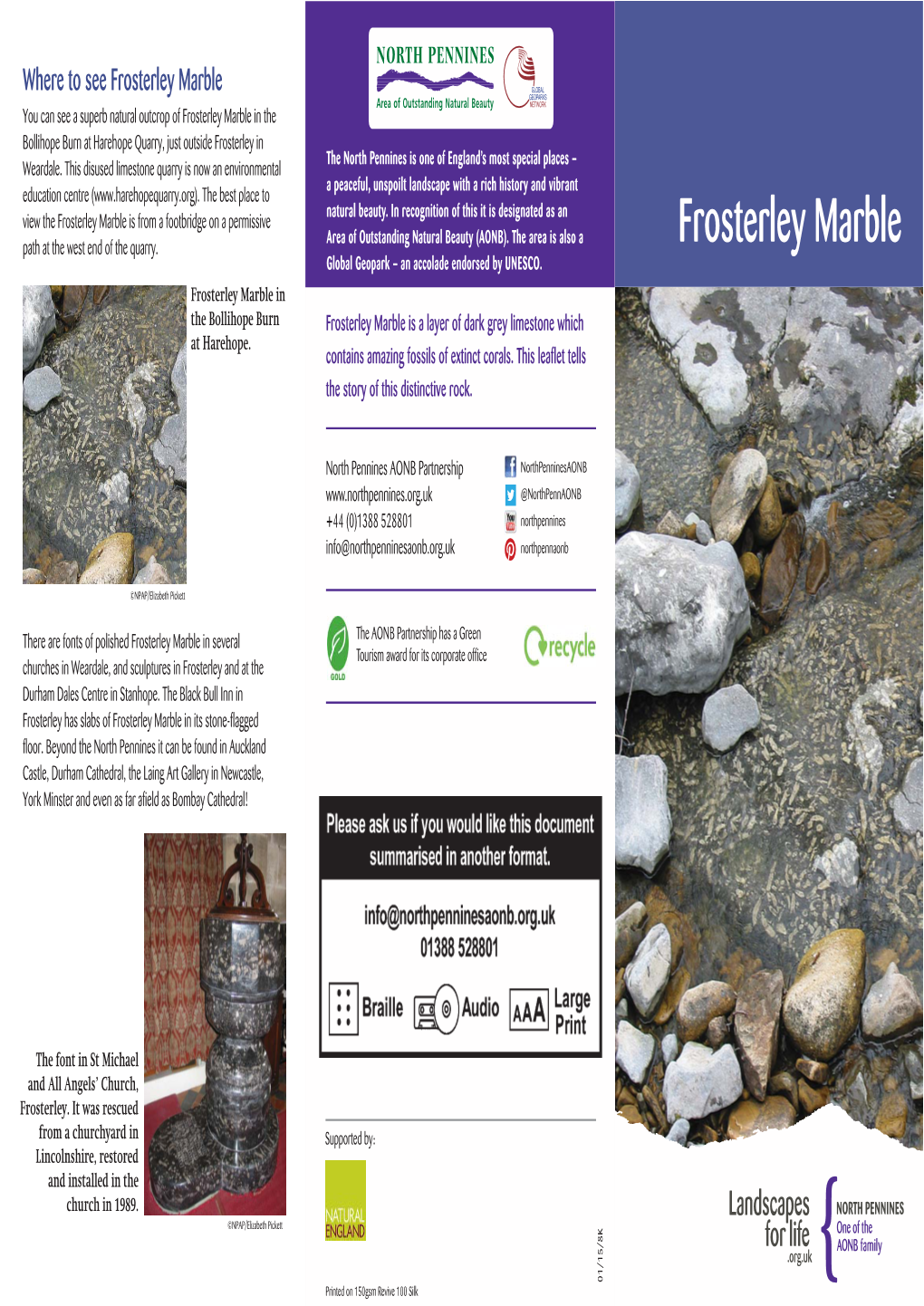 Frosterley Marble