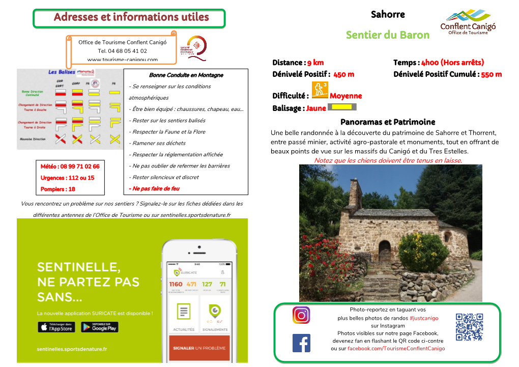 Adresses Et Informations Utiles Sentier Du Baron