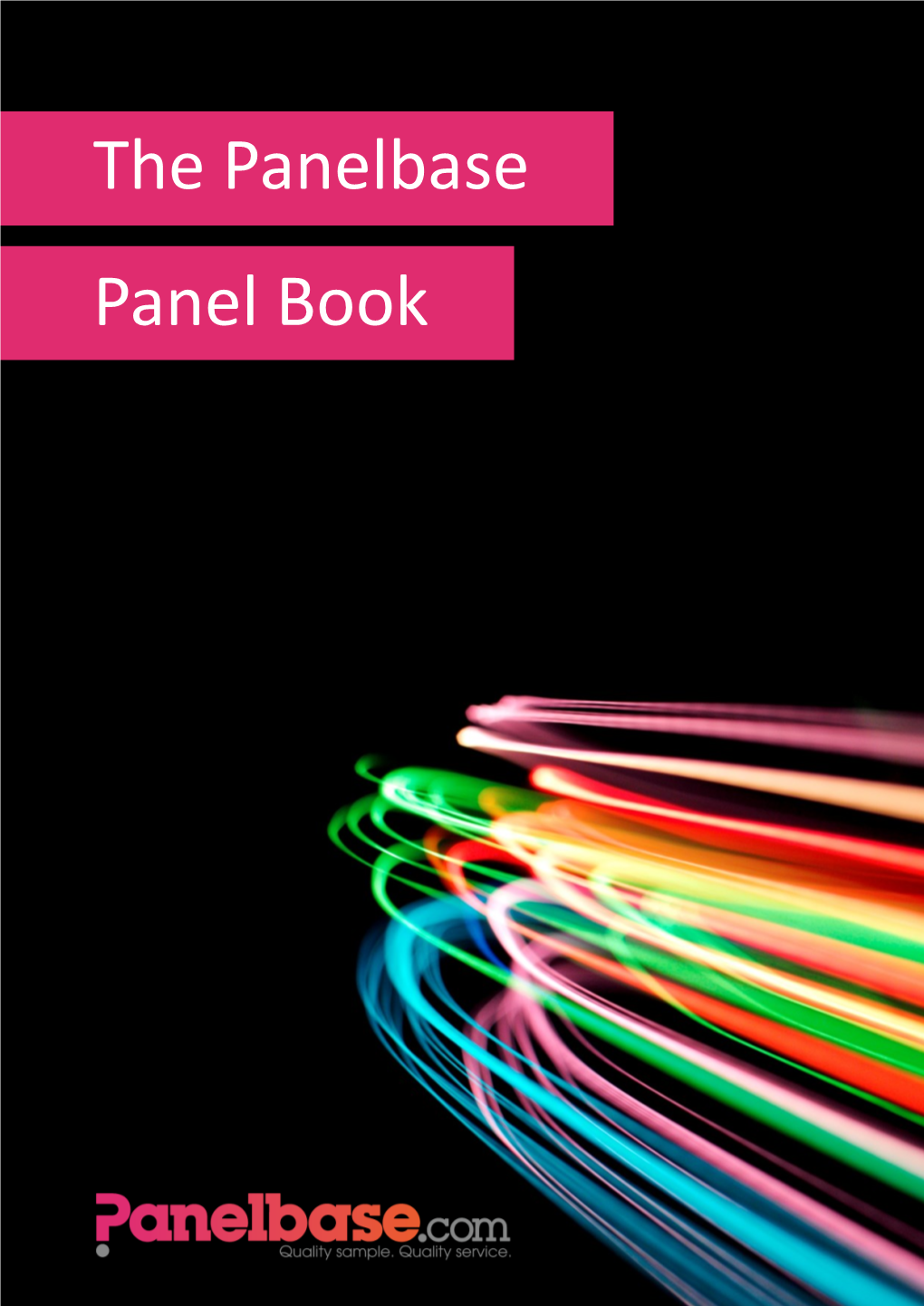 The Panelbase Panel Book