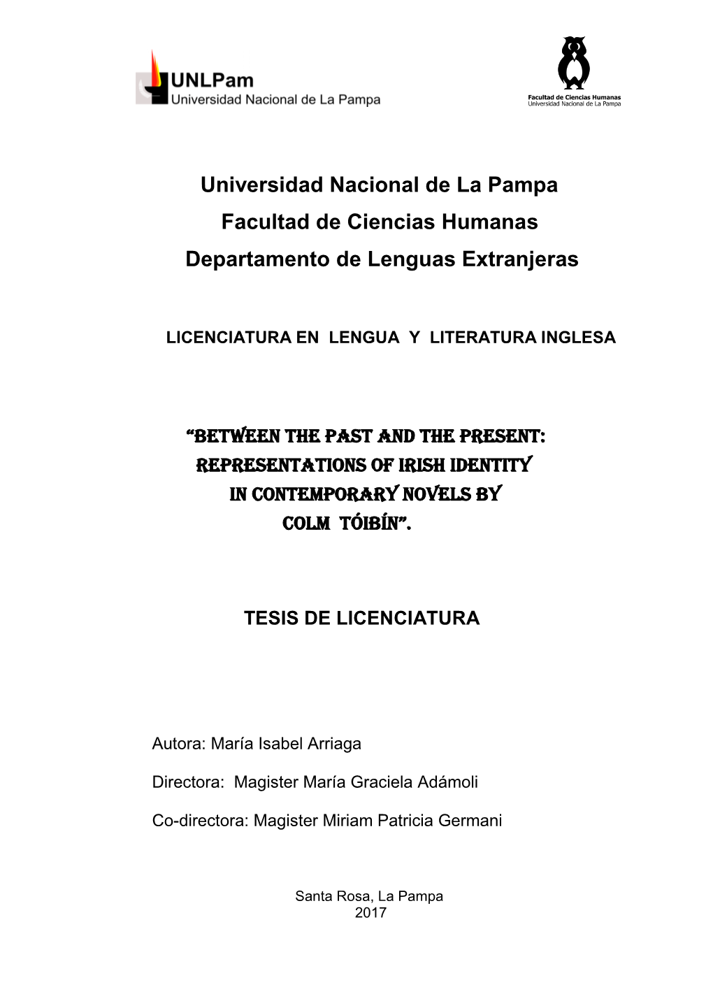 Licenciatura En Lengua Y Literatura Inglesa