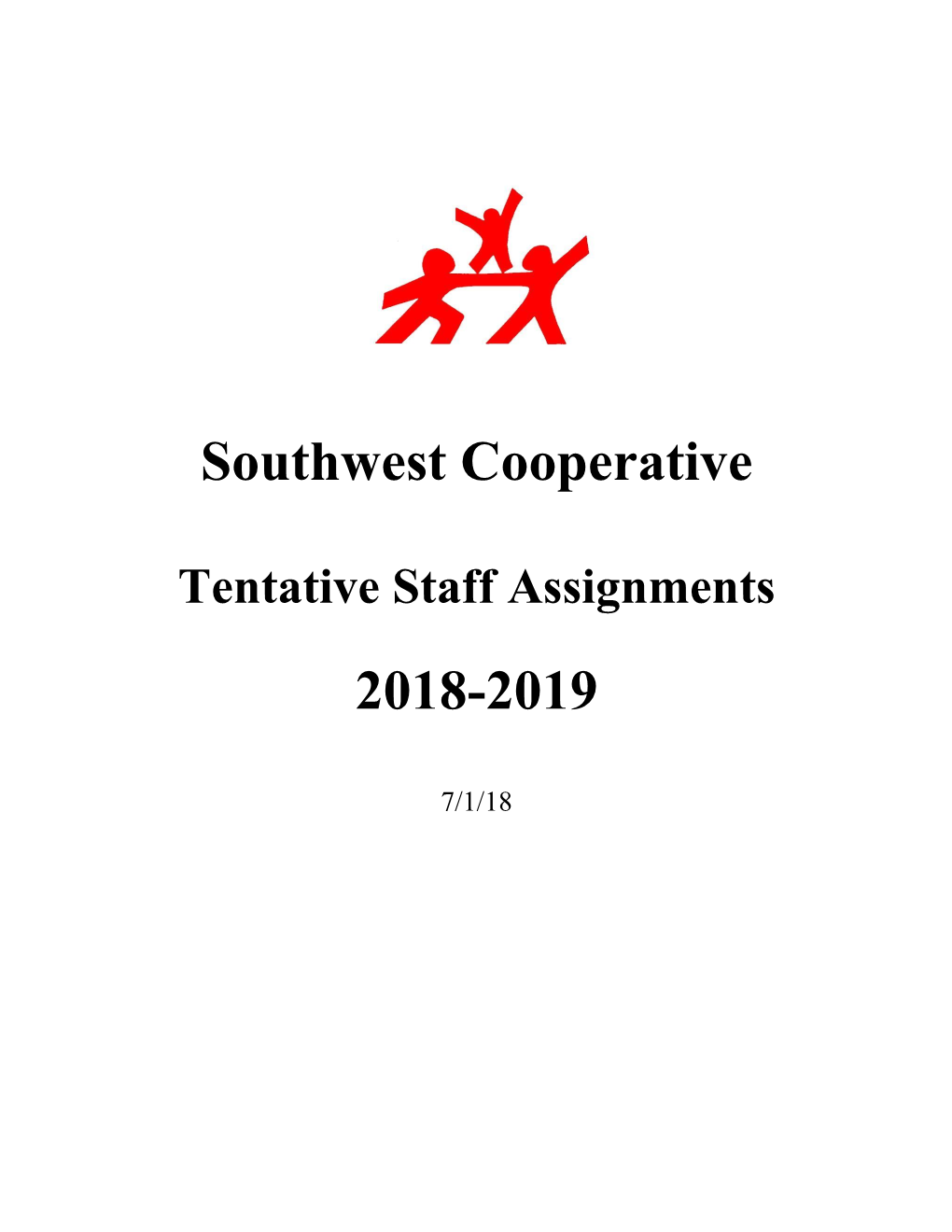 Southwest Cooperative 2018-2019