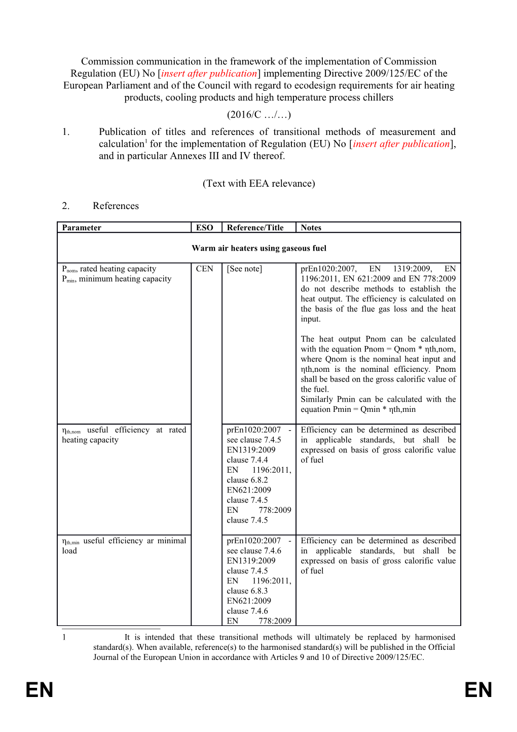 Text with EEA Relevance