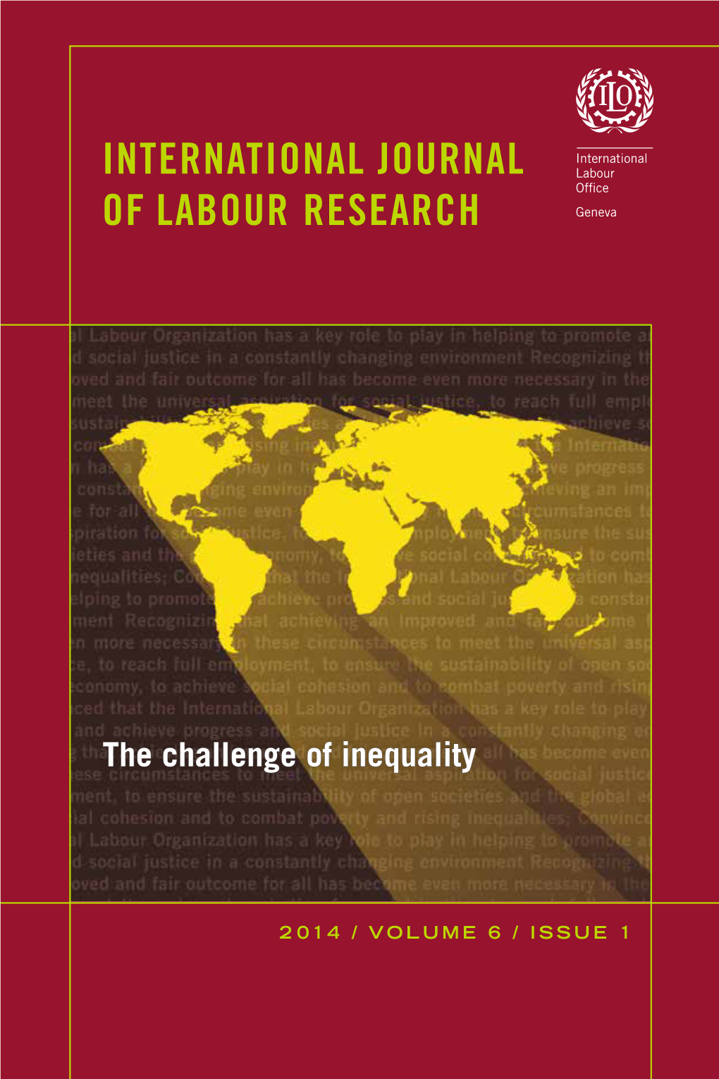 International Journal of Labour Research – 2014, Vol. 6, Issue 1