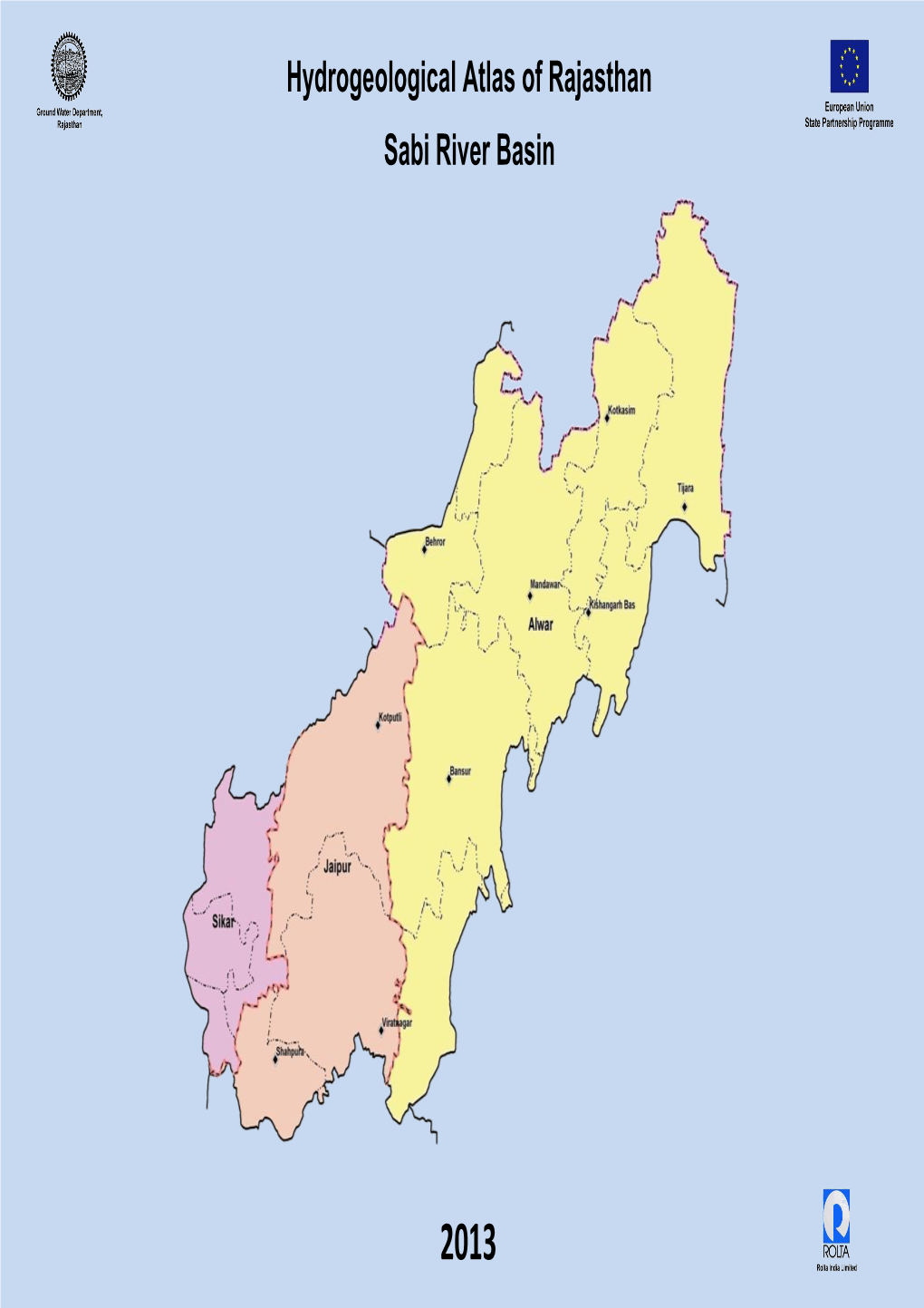 Hydrogeological Atlas of Rajasthan Sabi River Basin