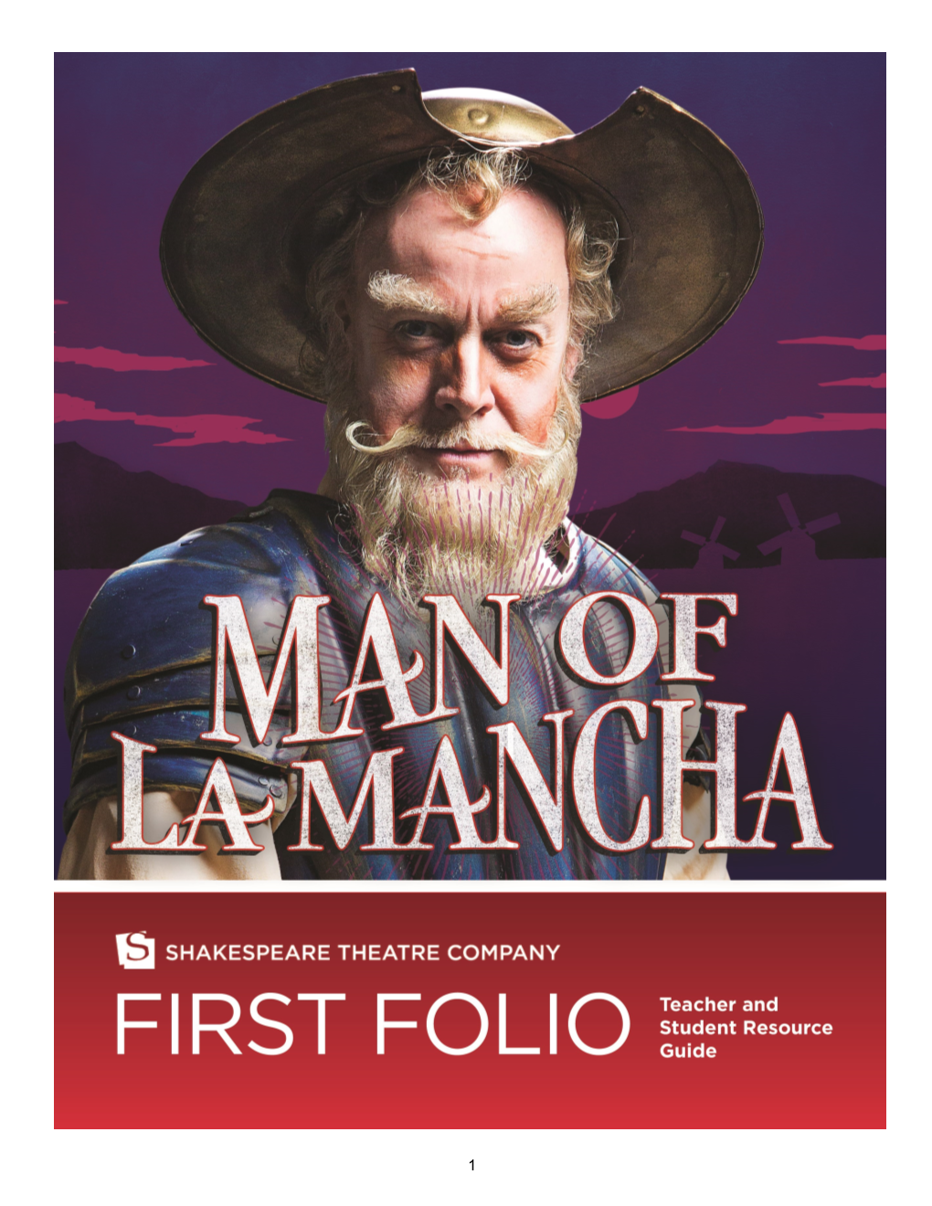 Man of La Mancha First Folio