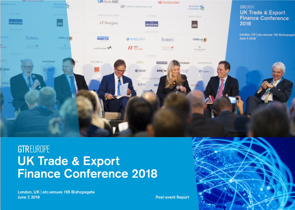 UK Trade & Export Finance Conference 2018