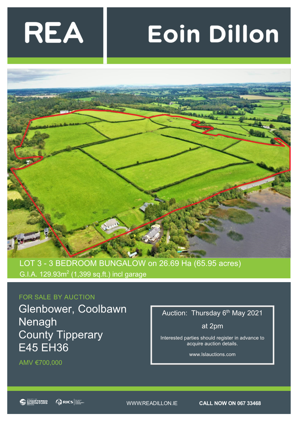 Glenbower, Coolbawn Auction: Thursday 6 May 2021