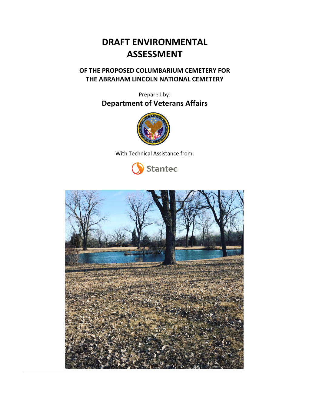 Chicago Columbarium National Cemetery Land Acquisition Draft EA