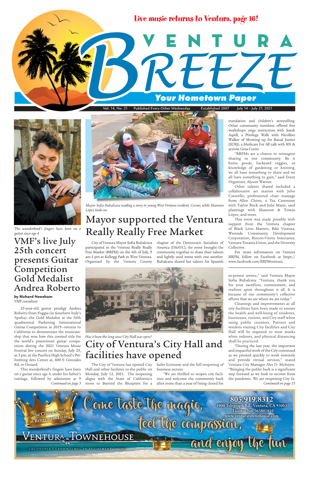 July 14, 2021 Ventura Breeze (PDF)