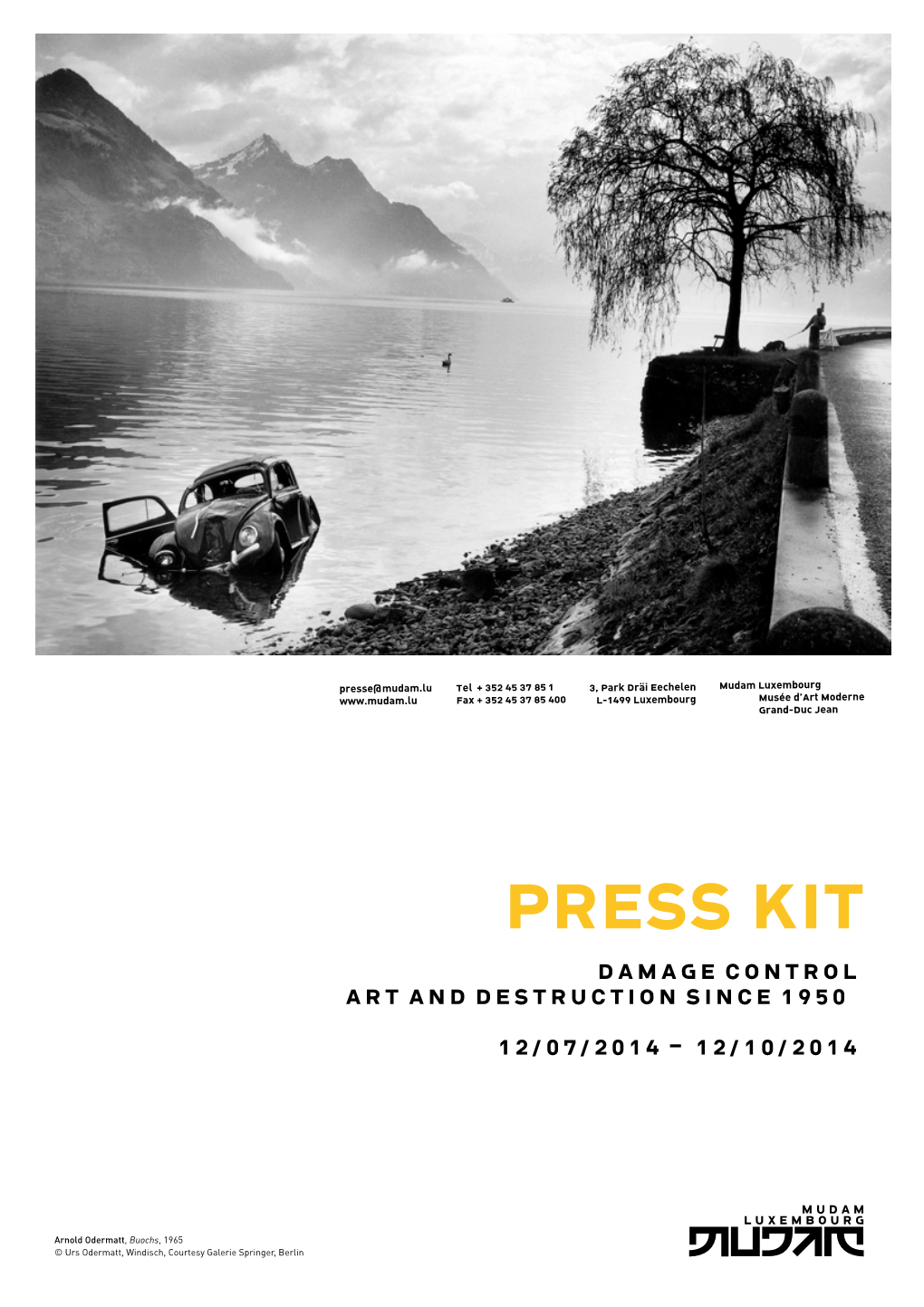 Press Kit Damage Control Art and Destruction Since 1950