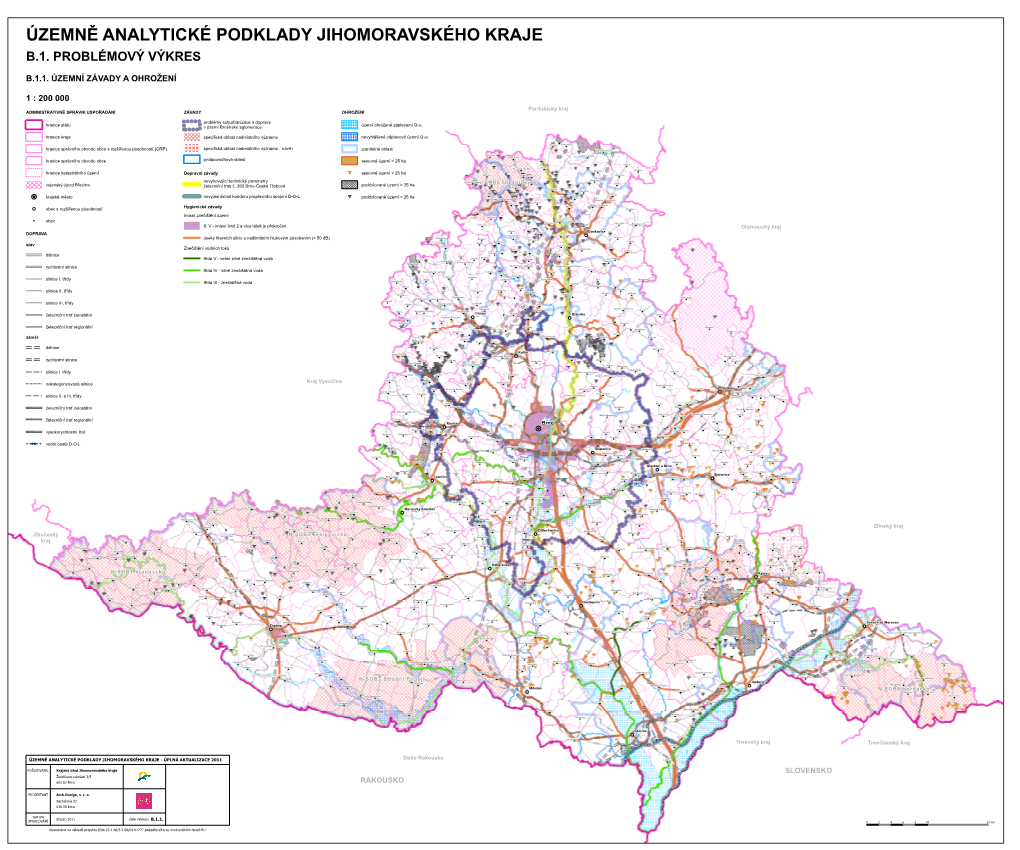 Územně Analytické Podklady Jihomoravského Kraje B.1