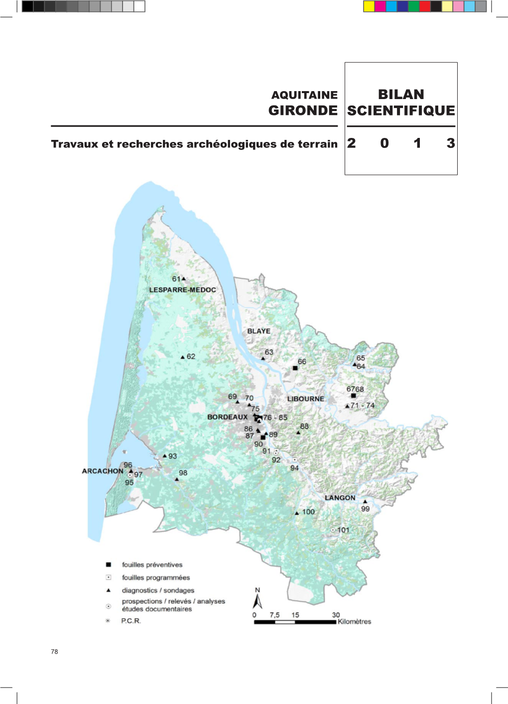 Bilan Scientifique 2 0 1 3 Gironde