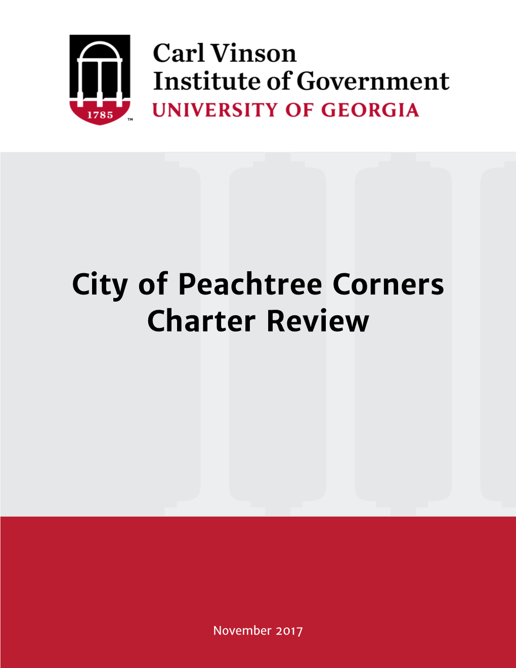City of Peachtree Corners Charter Review