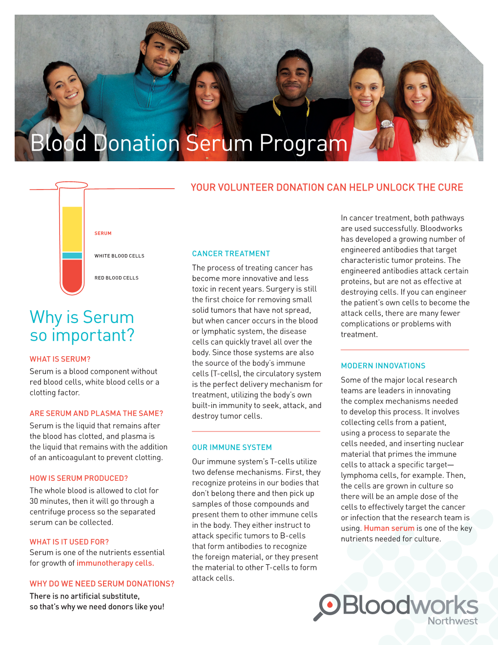 Blood Donation Serum Program