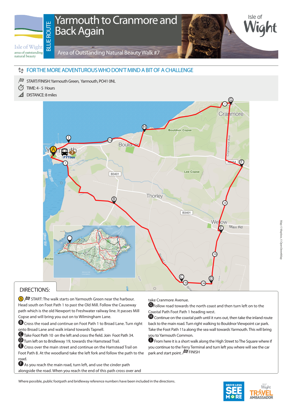 Yarmouth to Cranmore and Back Again