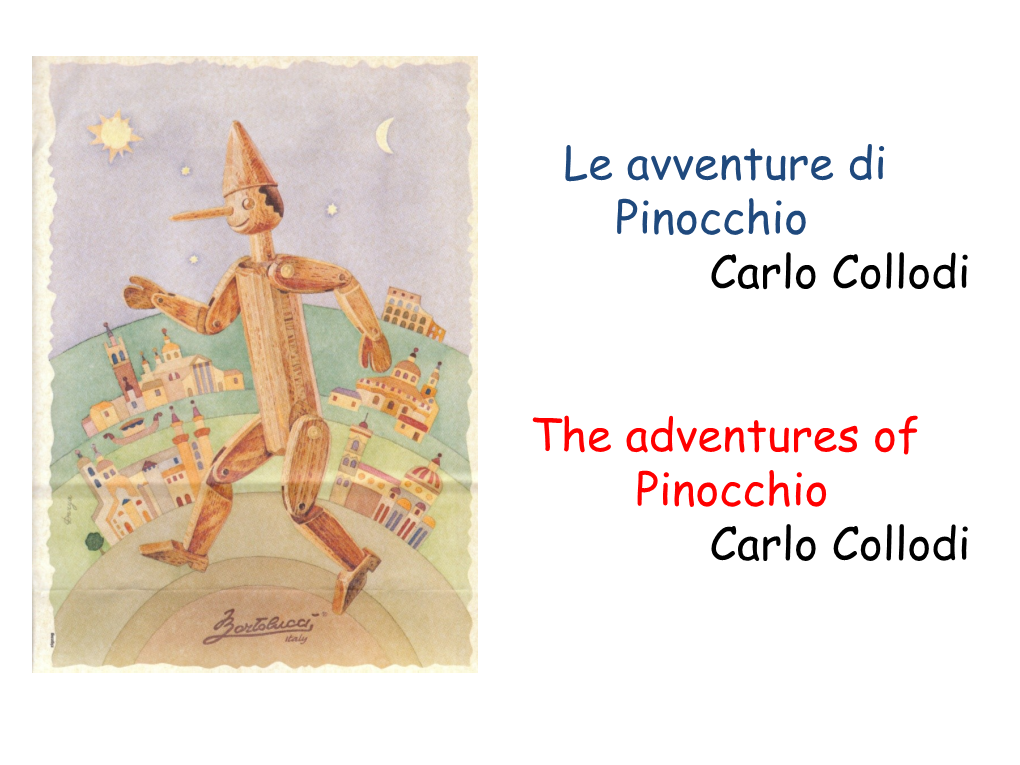 Pinocchio La Metafora Della Vita