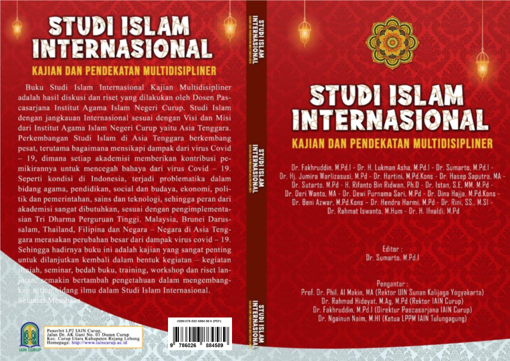 Studi Islam Internasional Book Chapter