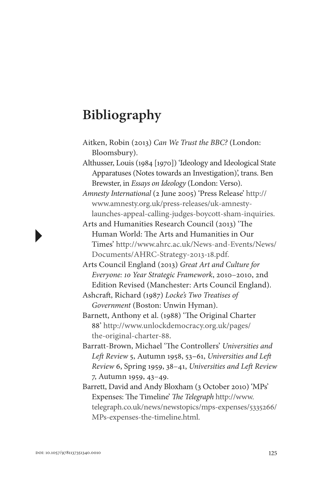 Bibliography