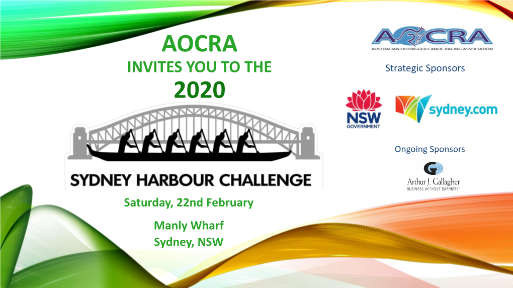 AOCRA Invites You to the 2019