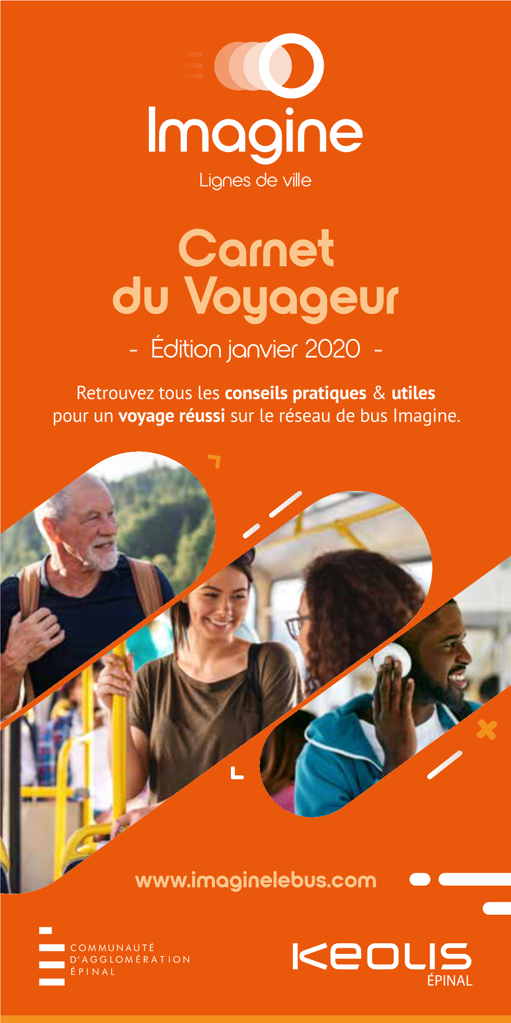 Carnet Du Voyageur - Édition Janvier 2020 - Retrouvez Tous Les Conseils Pratiques & Utiles Pour Un Voyage Réussi Sur Le Réseau De Bus Imagine