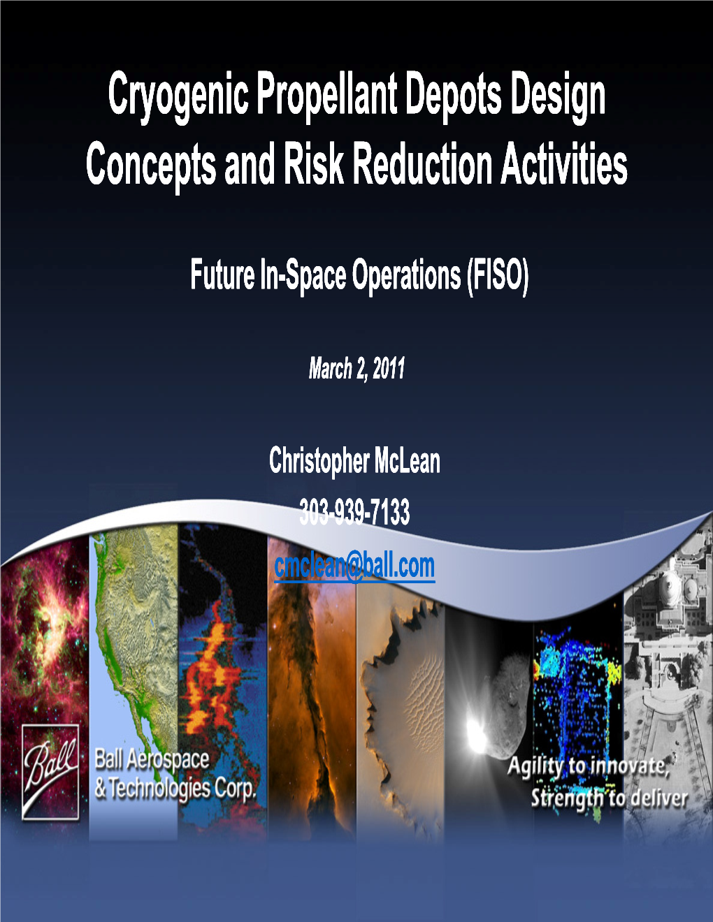 Technology for Fuel Depots (Cont.) Subcooling Propellant