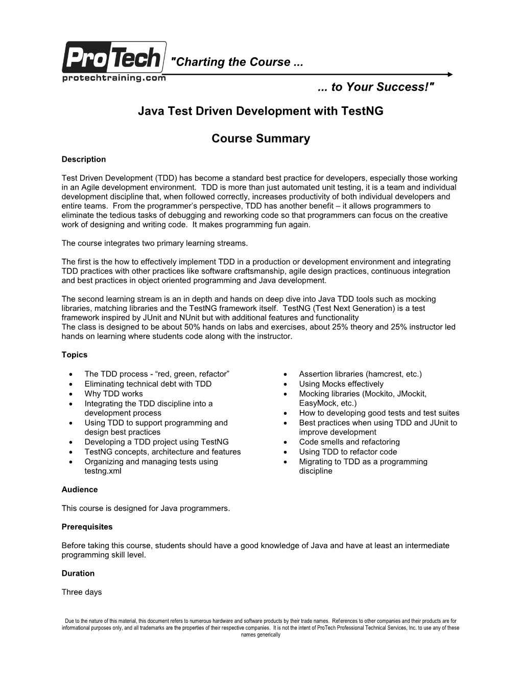 Java Test Driven Development with Testng