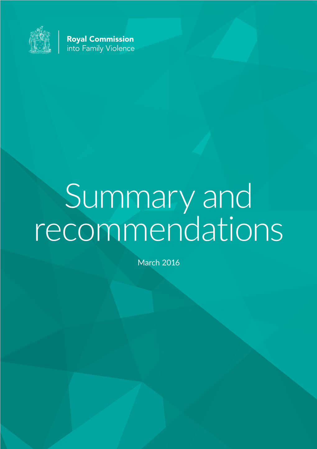 Summary and Recommendationssummary Summary and Recommendations