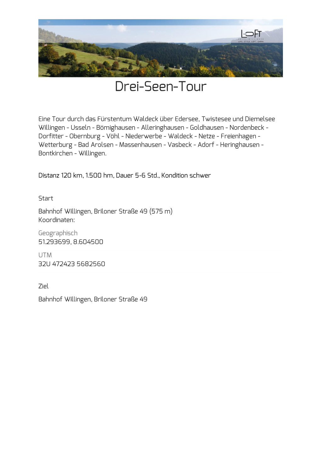 Drei-Seen-Tour