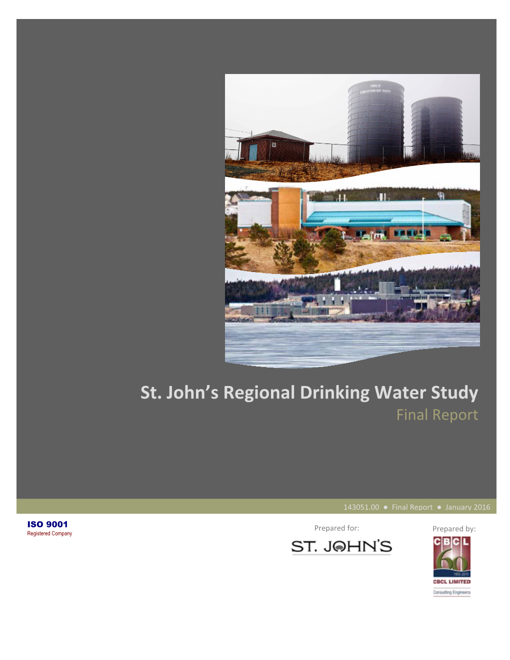 St. John's Regional Drinking Water Study I