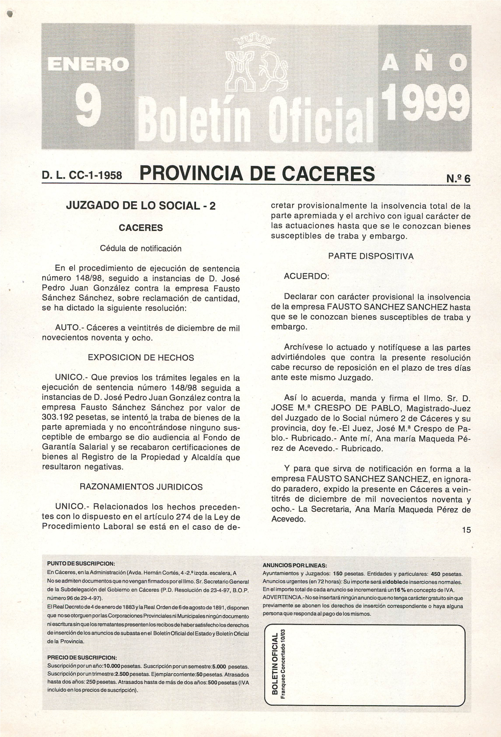 D.L.Cc-1.1958 PROVINCIA DE CACERES N.2 6