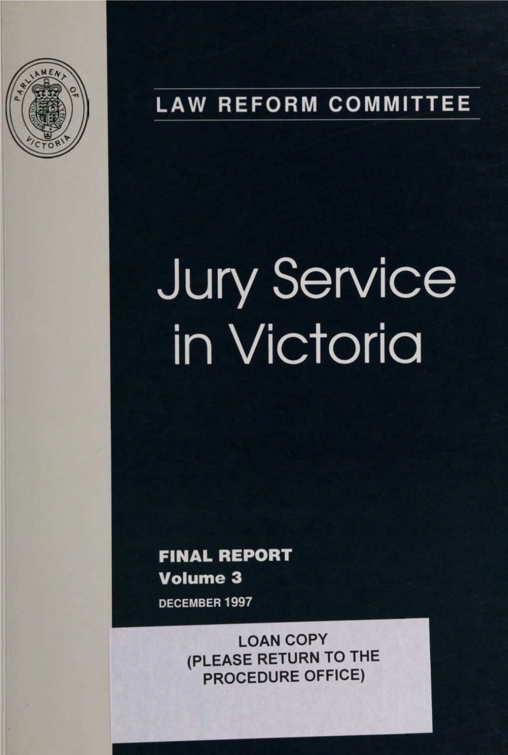 Jury Service in Victoria