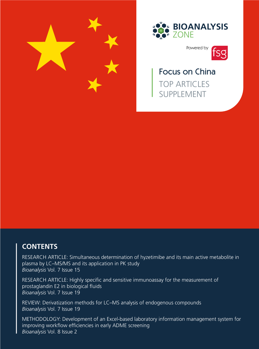 Focus on China TOP ARTICLES SUPPLEMENT