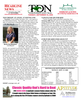 HEADLINE NEWS • 9/16/08 • PAGE 2 of 10