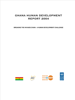 Ghana Human Development Report 2004